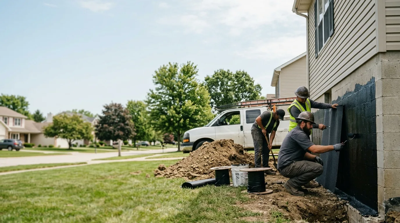 Basement Waterproofing in Island Lake, IL near me